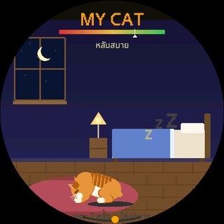 Buddy Mini แสดงแมวส้ม