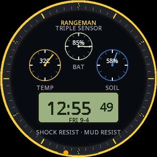 หน้าปัดนาฬิกาสไตล์ Rangeman